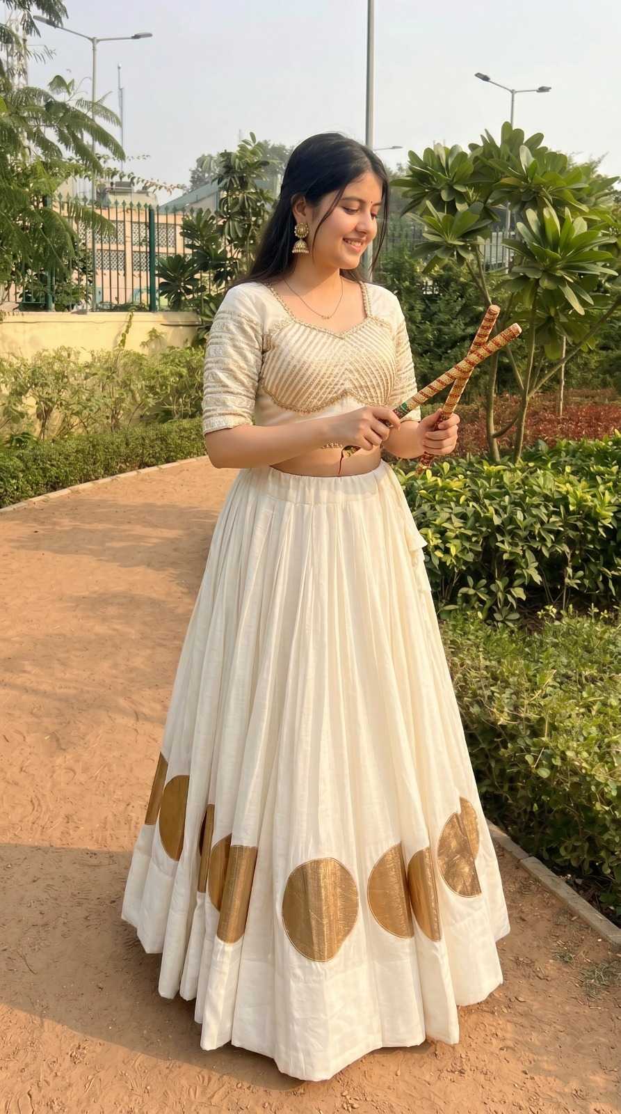 Naarira Jahnvi Pure Cotton Designer Lehenga
