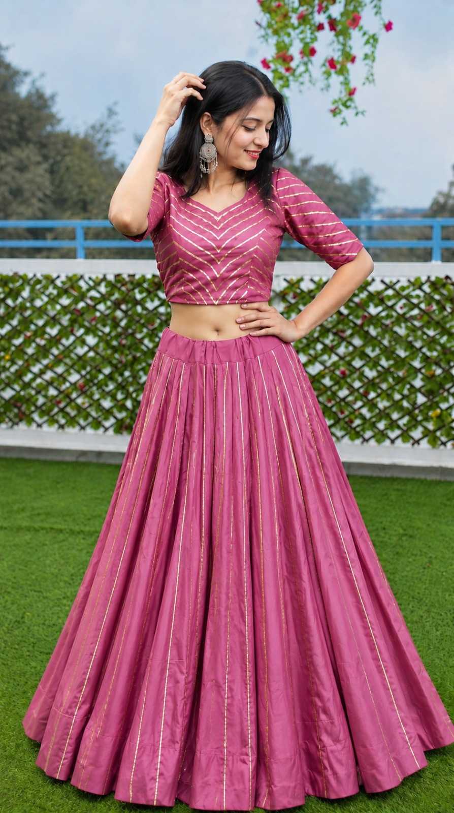Naarira Kalpna Soft Cotton Designer Lehenga