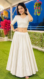 Naarira Kalpna Soft Cotton Designer Lehenga