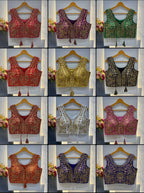 Naarira Pure Silk V-Neck Blouses