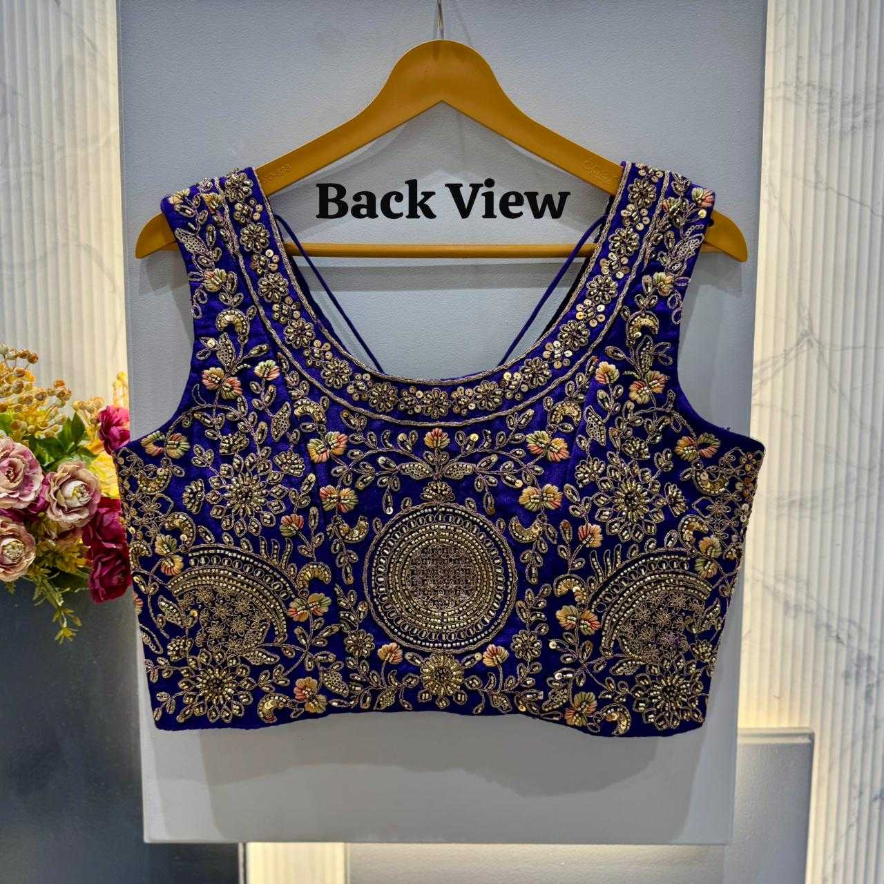 Naarira Pure Silk V-Neck Blouses