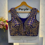 Naarira Pure Silk V-Neck Blouses