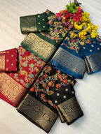 Naarira  jequ Dola Silk Designer Sarees