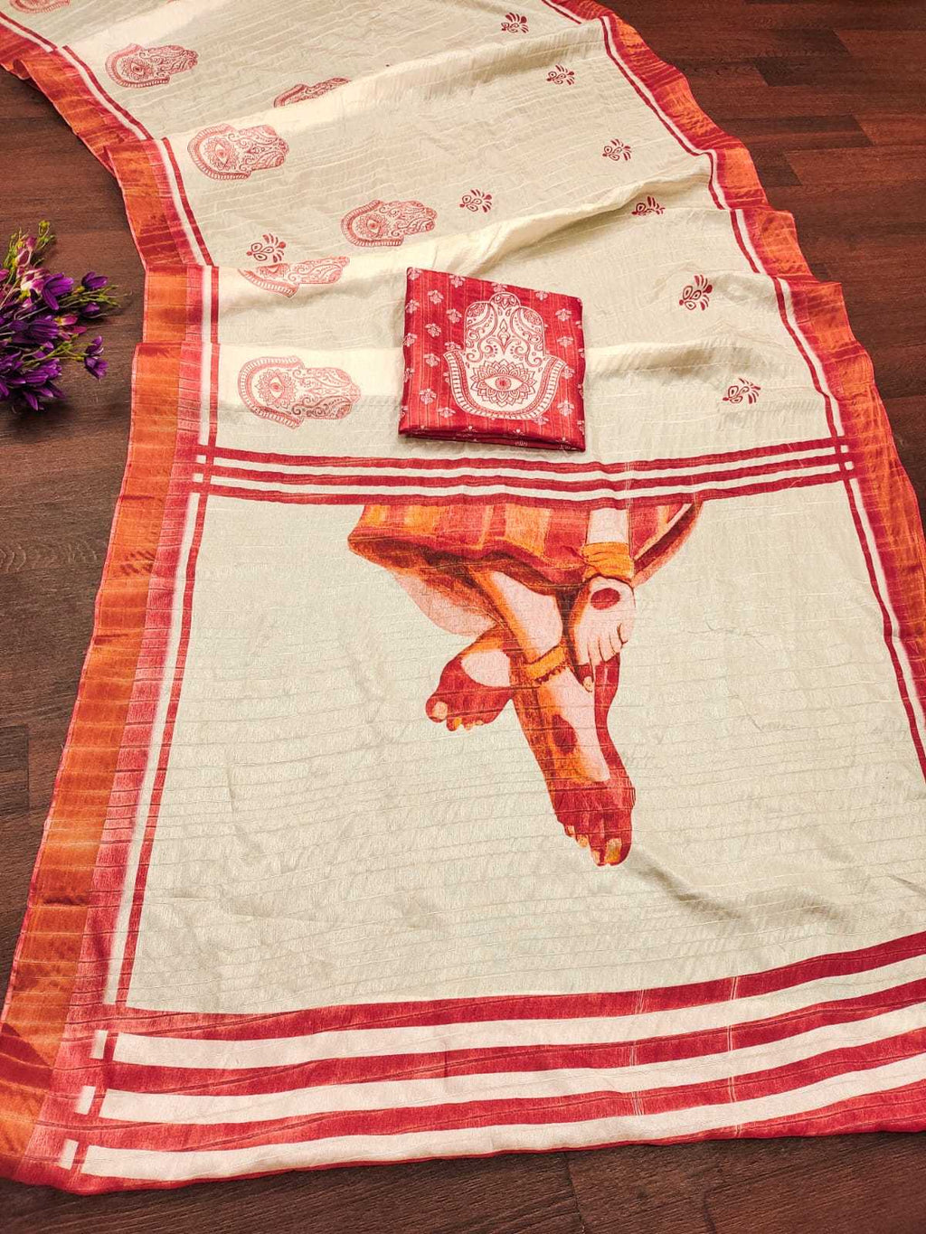 Naarira KESH183 Medha Tussar Silk Soft Silk Sarees