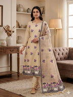 Naarira Ahalya Vol 11 Cotton Jamdani Suit