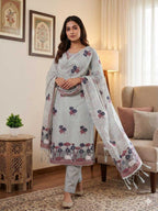 Naarira Ahalya Vol 11 Cotton Jamdani Suit
