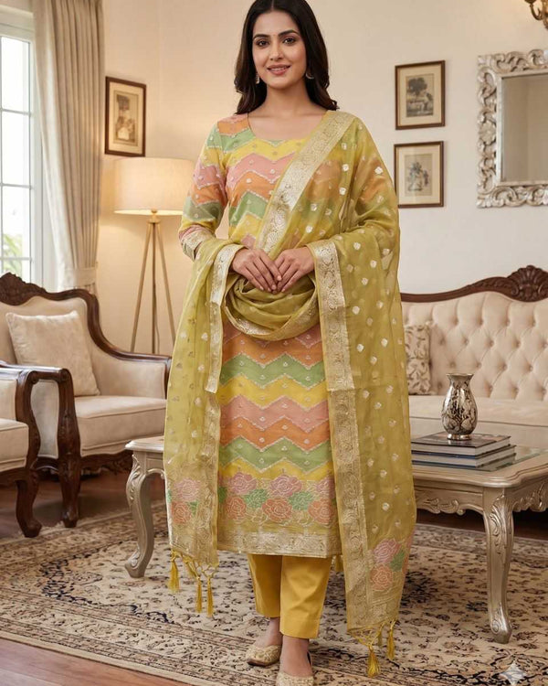 Naarira Akshayaa Organza Ladies Suit