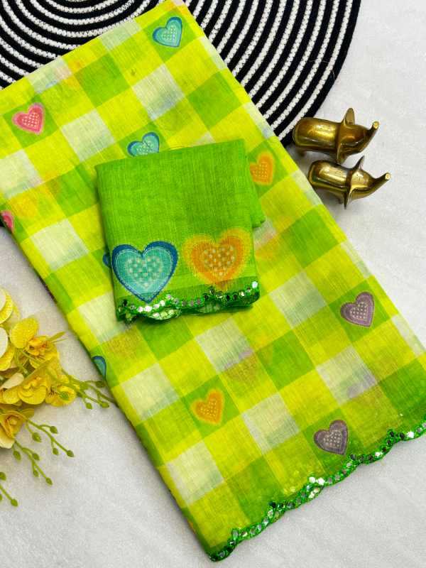 Naarira Dilwale Cotton Printed Sarees