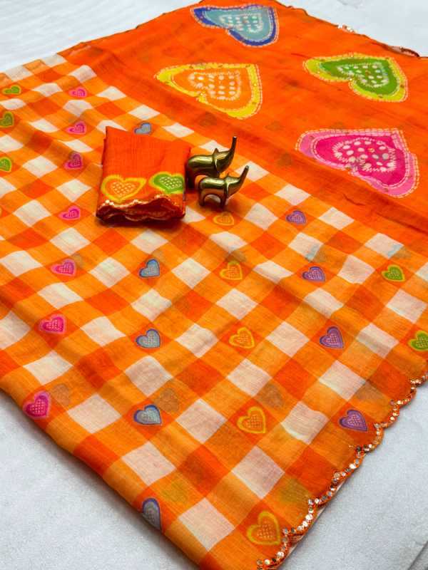 Naarira Dilwale Cotton Printed Sarees