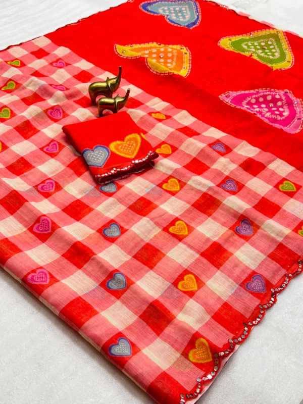 Naarira Dilwale Cotton Printed Sarees