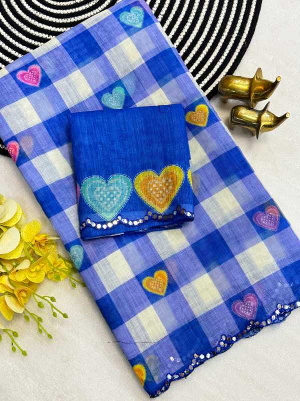 Naarira Dilwale Cotton Printed Sarees