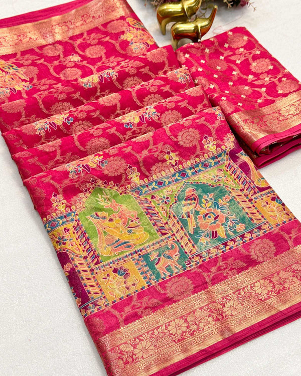 Naarira Drashti Fancy Designer Saree - alternate view