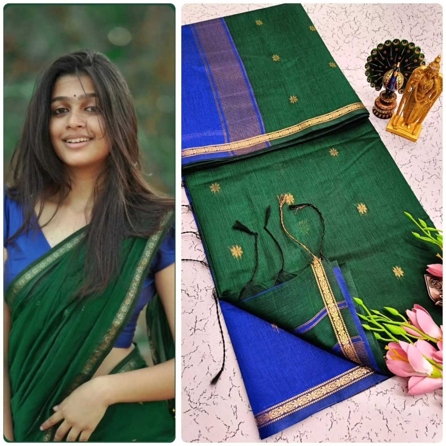 Naarira Soft Cotton Silk Traditional Silk Sarees