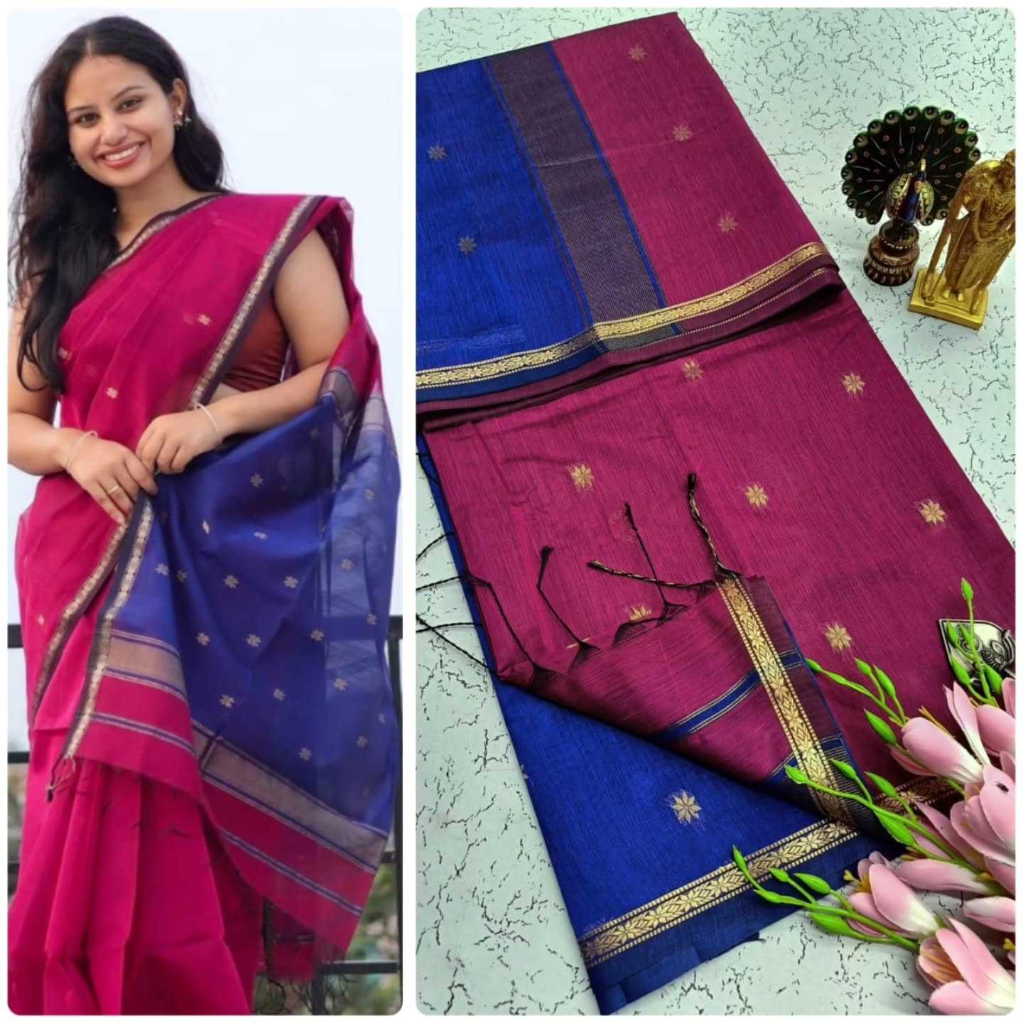 Naarira Soft Cotton Silk Traditional Silk Sarees