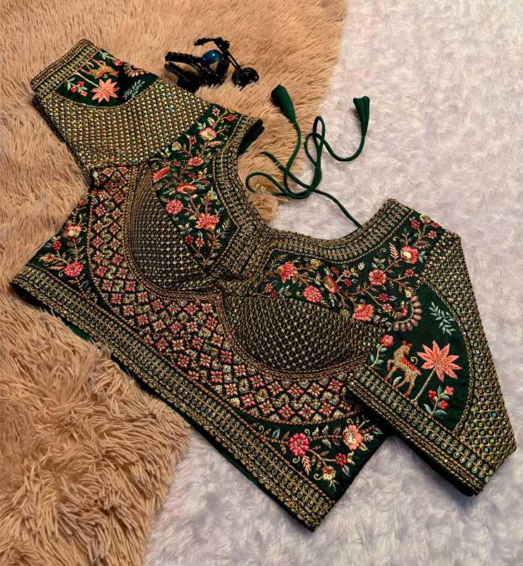 Naarira Ded Silk Designer Blouse
