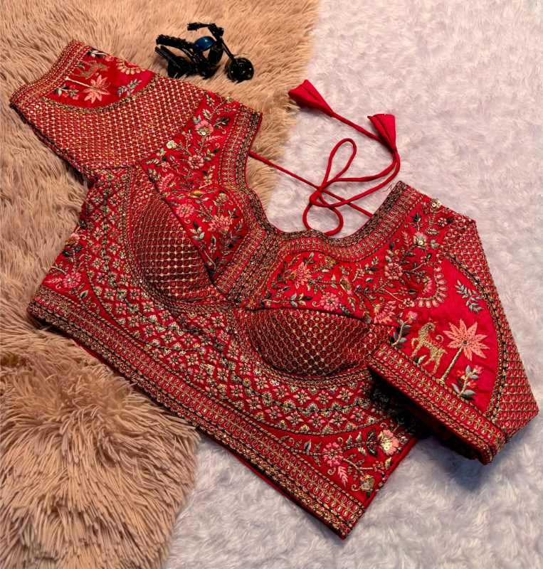 Naarira Ded Silk Designer Blouse