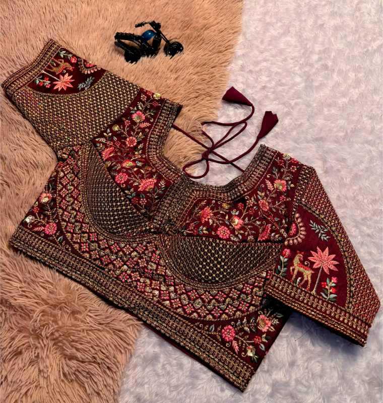 Naarira Ded Silk Designer Blouse