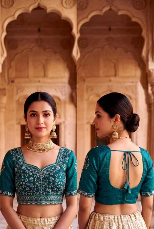 Naarira Fab Silk Cotton Designer Blouse