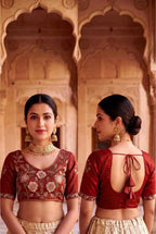 Naarira Fab Silk Cotton Designer Blouse