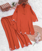 Naarira Mod Viscose Rayon Embroidered Kurti Set