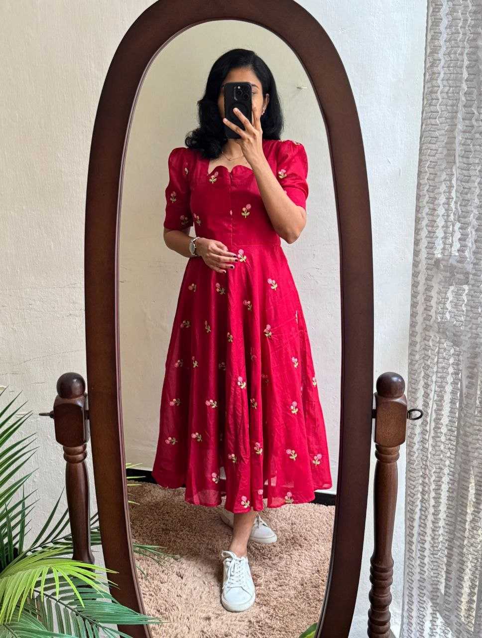 Naarira Chanderi Cotton Fancy Gown