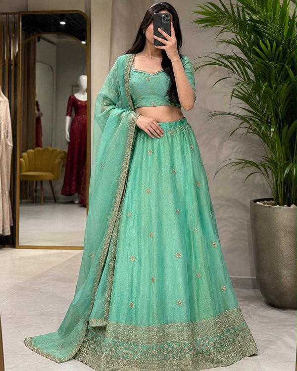 Naarira Space Silk Fancy Lehenga