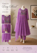 Naarira DRISHTI Chanderi Cotton Festive Kurti