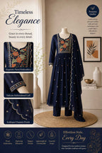 Naarira DRISHTI Chanderi Cotton Festive Kurti