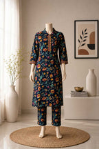 Naarira Neha Heavy Roman Silk Festive Kurti