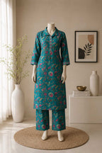 Naarira Neha Heavy Roman Silk Festive Kurti