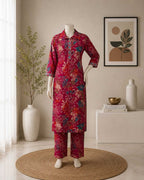 Naarira Neha Heavy Roman Silk Festive Kurti