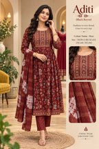 Naarira KESH218 ADITI Rayon Cotton Designer Kurtis