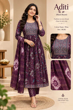 Naarira KESH218 ADITI Rayon Cotton Designer Kurtis