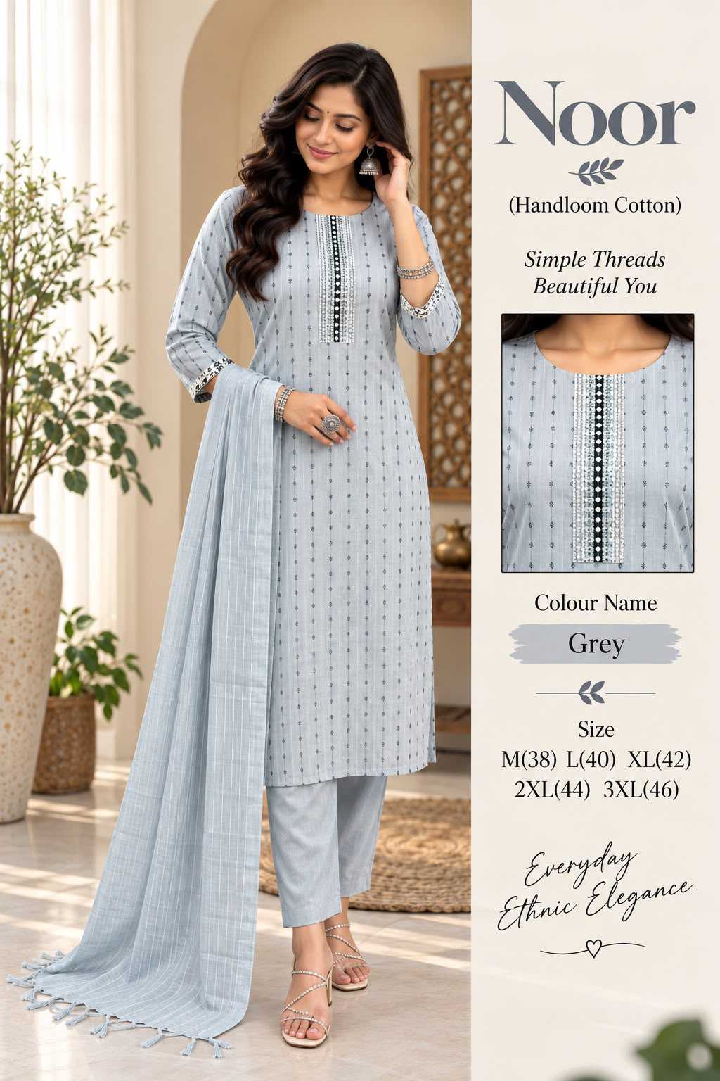 Naarira KESH218 Bottom Cotton Printed Kurtis