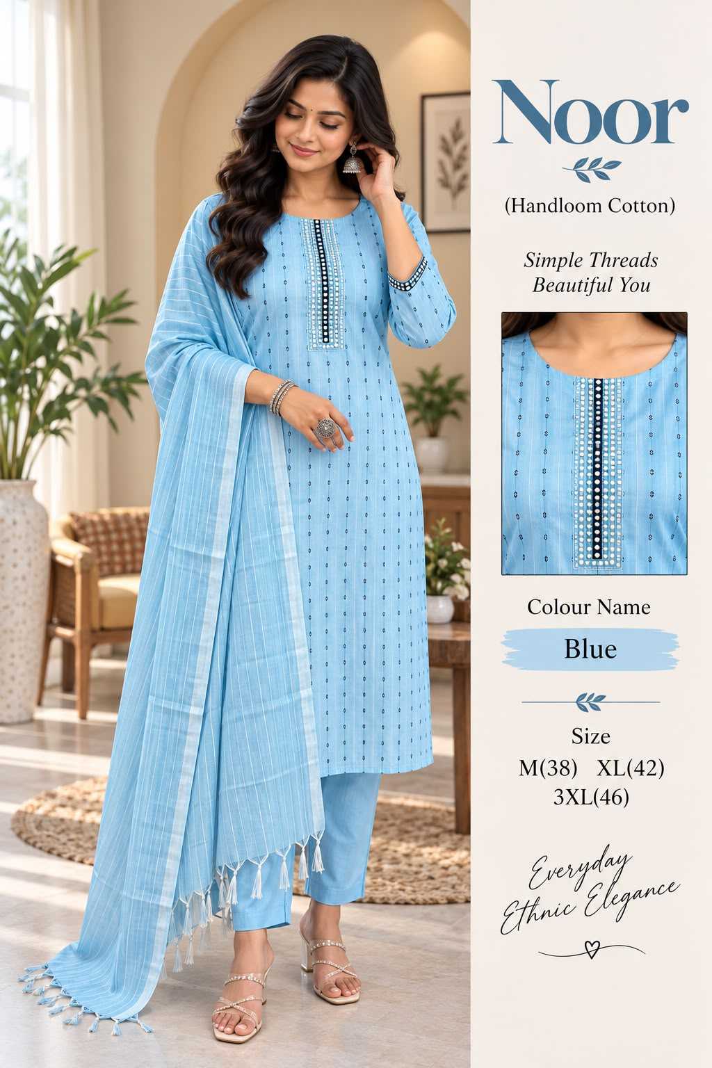 Naarira KESH218 Bottom Cotton Printed Kurtis