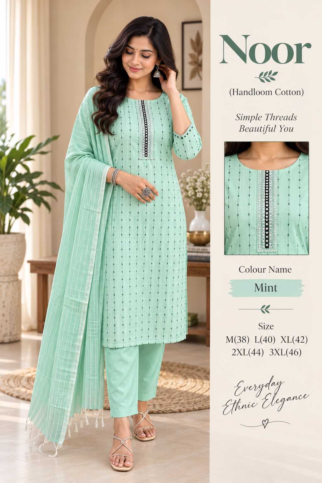 Naarira KESH218 Bottom Cotton Printed Kurtis