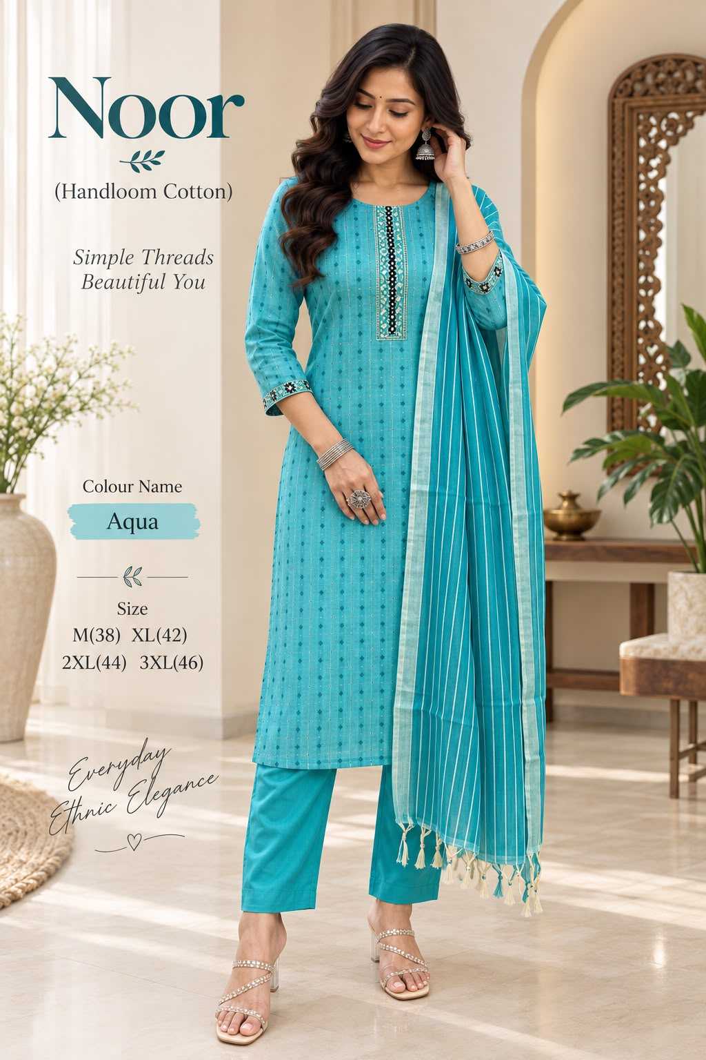 Naarira KESH218 Bottom Cotton Printed Kurtis