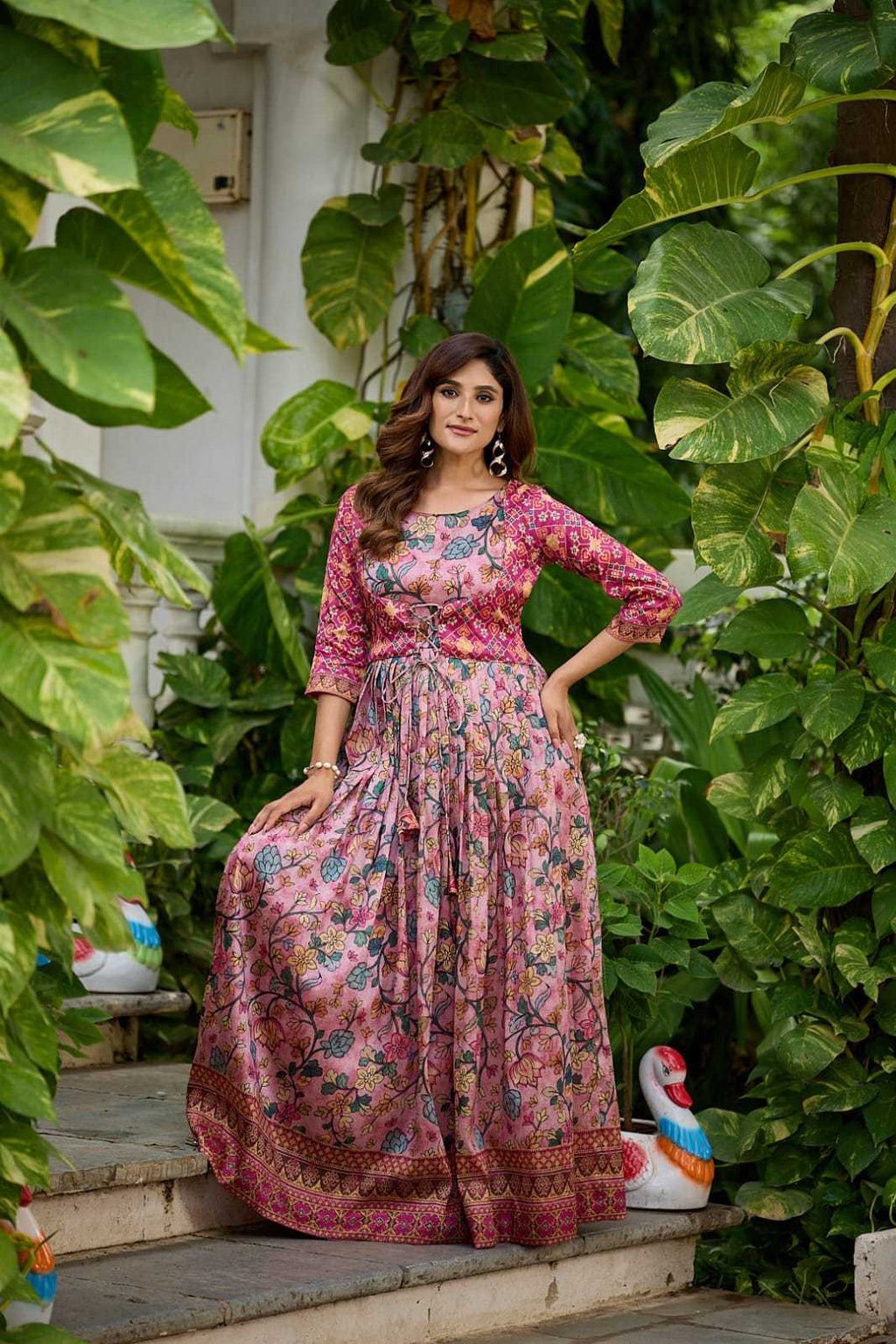 Naarira Silk Blend Fancy Gown