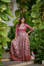 Naarira Silk Blend Fancy Gown
