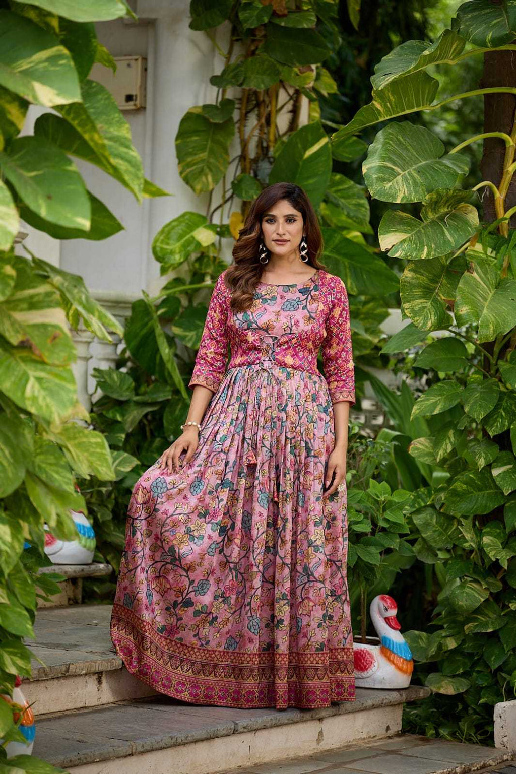 Naarira Silk Blend Fancy Gown