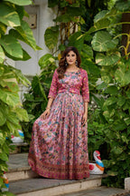 Naarira Silk Blend Fancy Gown