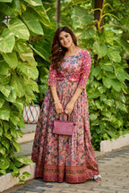Naarira Silk Blend Fancy Gown