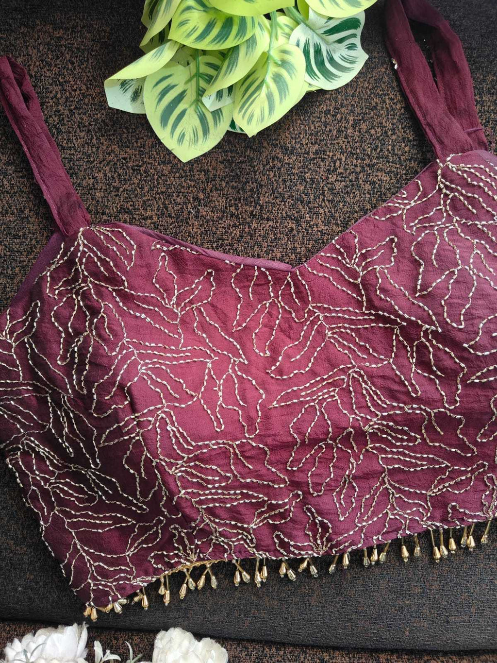 Naarira Crus Rangoli Silk Blouse