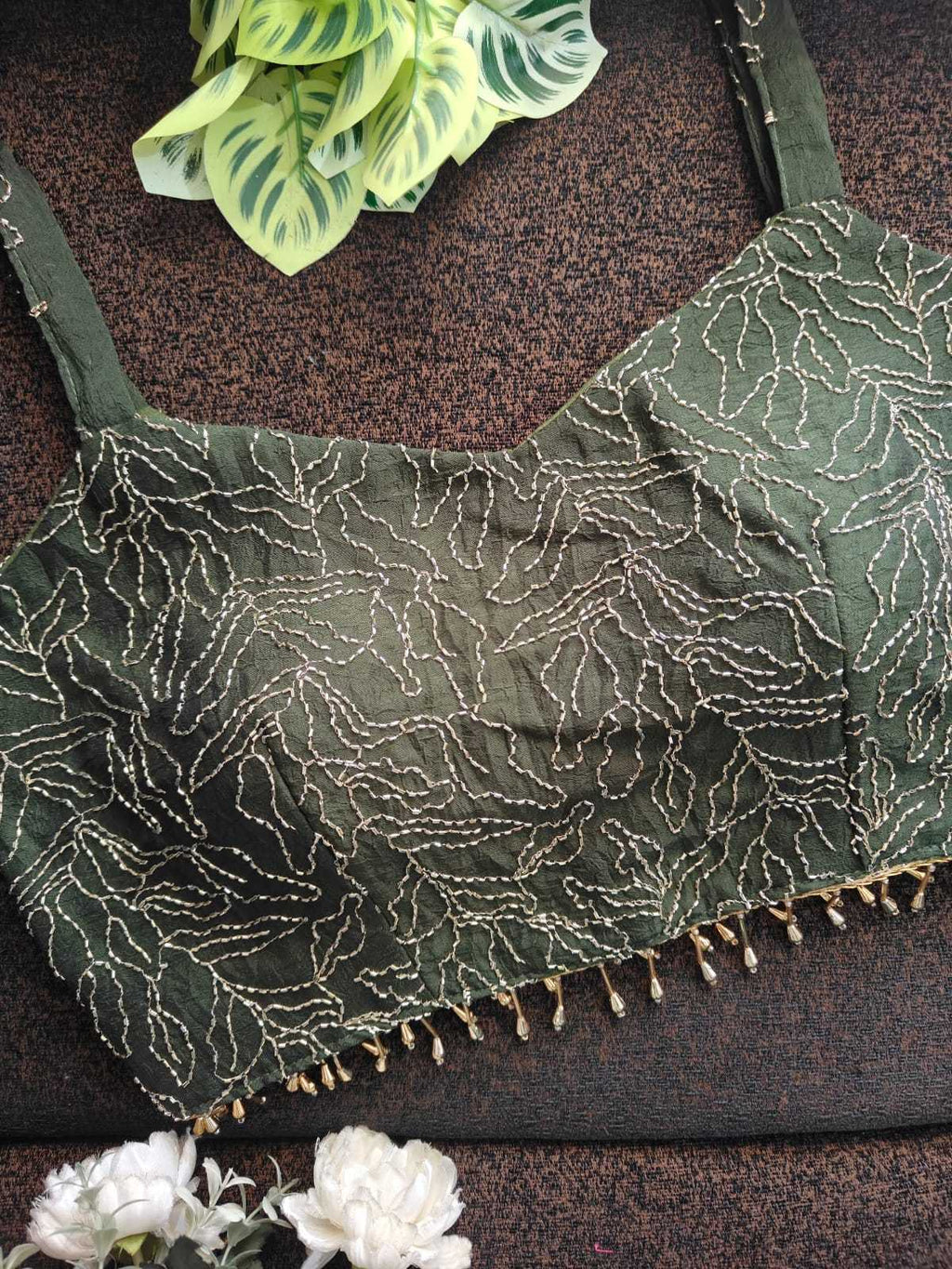 Naarira Crus Rangoli Silk Blouse