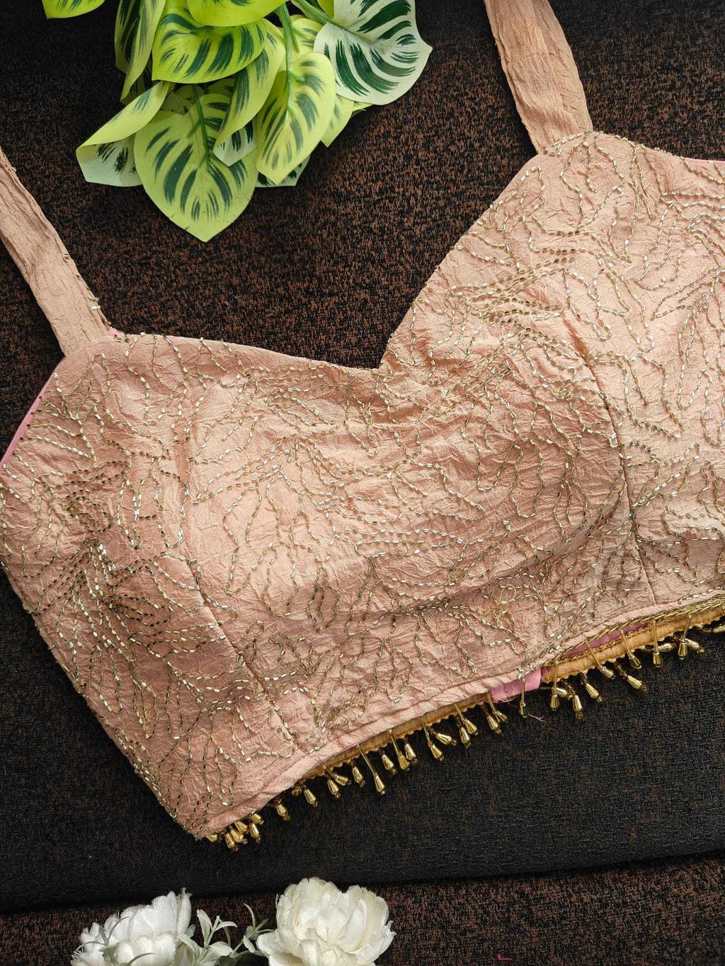 Naarira Crus Rangoli Silk Blouse