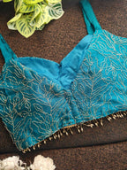 Naarira Crus Rangoli Silk Blouse