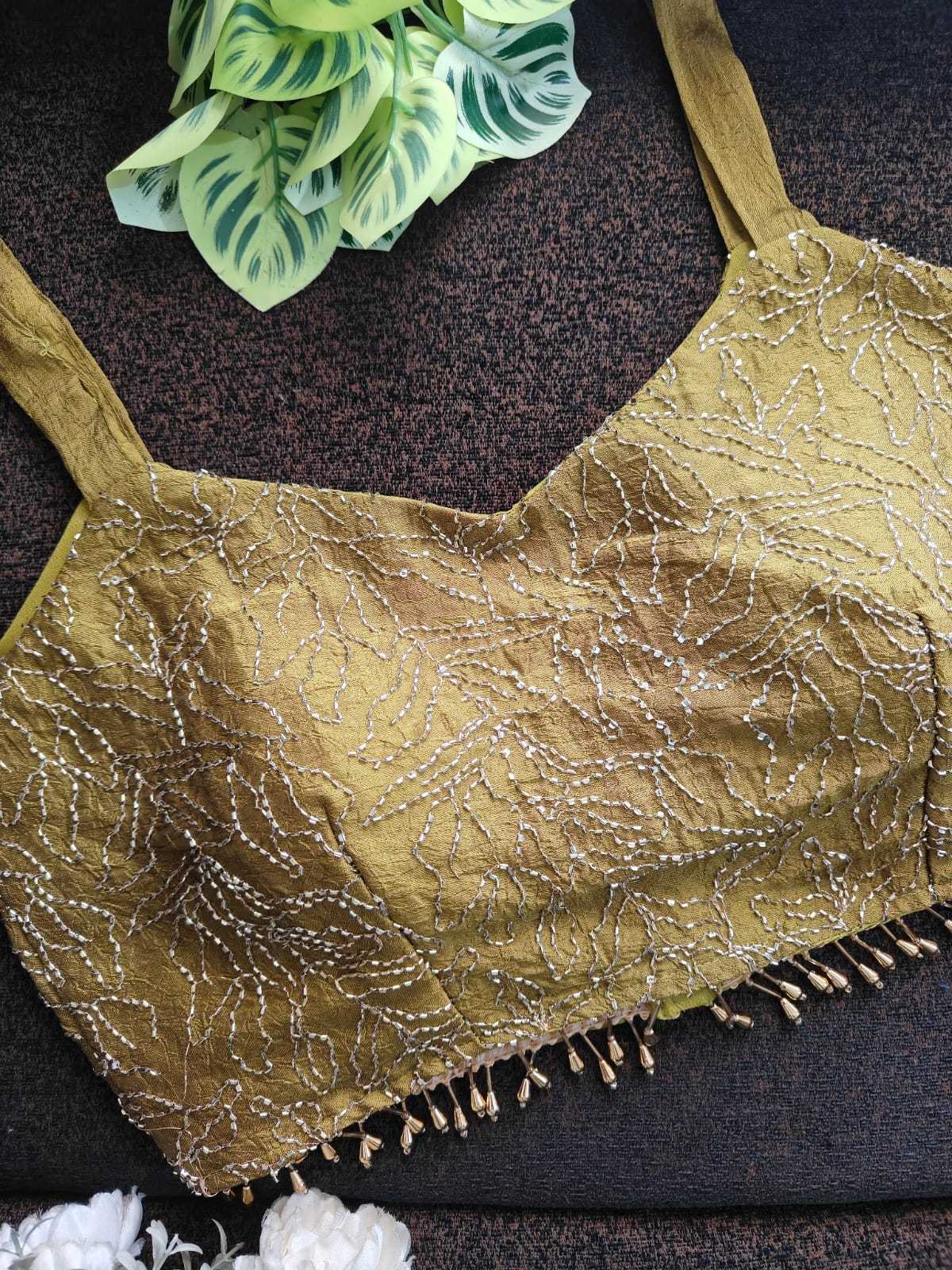 Naarira Crus Rangoli Silk Blouse
