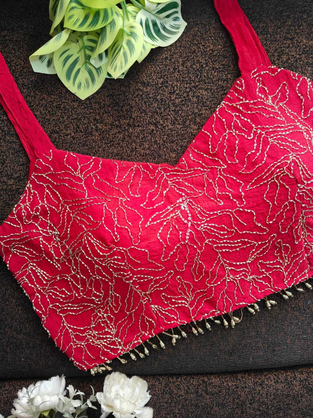 Naarira Crus Rangoli Silk Blouse