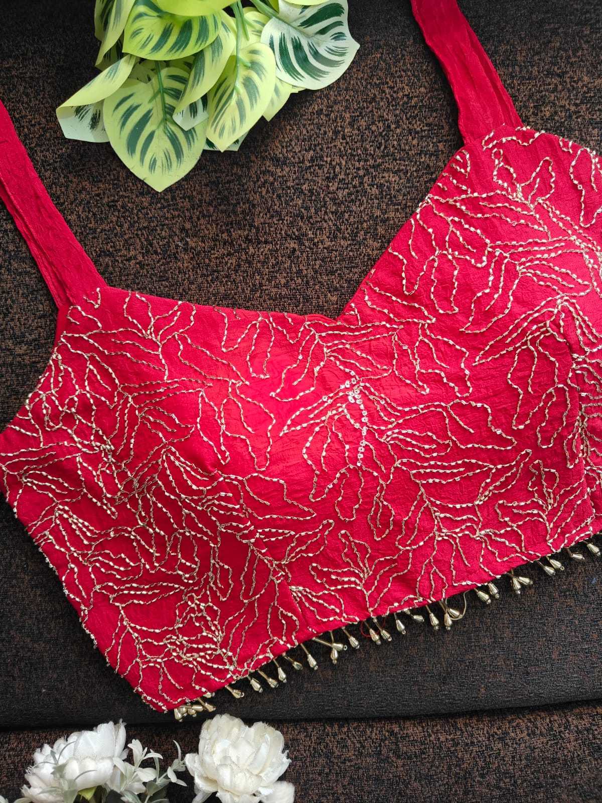 Naarira Crus Rangoli Silk Blouse