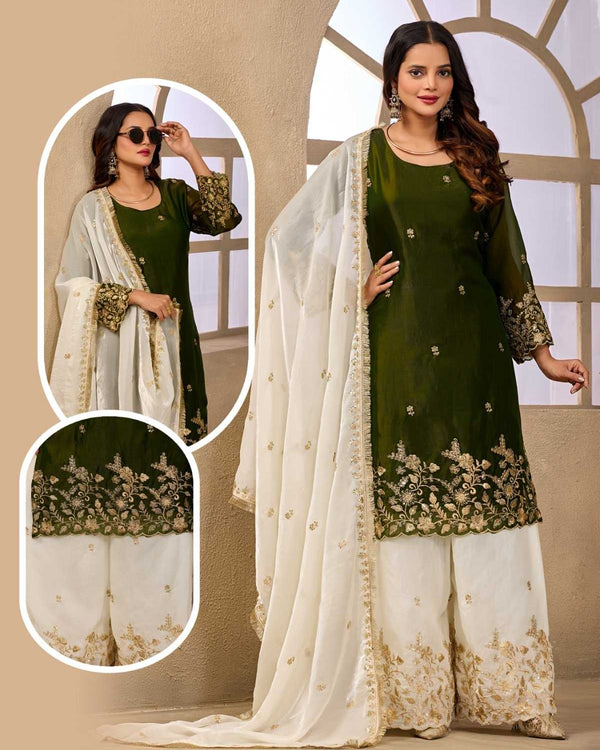 Naarira KESH379 101 Satin Sharara Salwar Suits